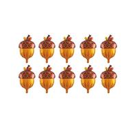 Ujjdwiurgh 10Pcs Balloons Foil Fall Balloons for Baby Shower Birthday Fall Thanksgiving Party Decorations