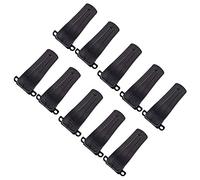 Ujjdwiurgh 10pcs clamps Original for 888s Belt Clip For -666S -888S uv-b5 b6 6r H-777 Radio Walkie Talkie Accessories
