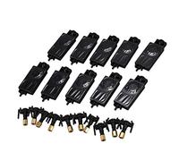 Ujjdwiurgh 10PCS DX5 UV Ink Damper for Mimaki JV33 JV5 CJV150 for TX800 Eco Solvent Plotter Printer Ink Dumper Wit Connector