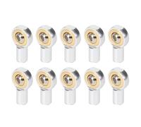 Ujjdwiurgh 10pcs M2.5 Link Rod Joint Ball End Holder for RC Model Car Boat Airplane Trucks Silver