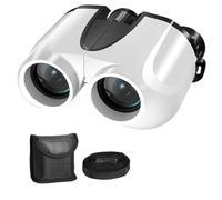 Ujjdwiurgh 10x25 Binoculars Waterproof Compact Binoculars with Low Light Night Vision for Outdoor Sports Concert and Bird Watching