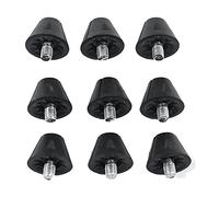 Ujjdwiurgh 12 PCS Football Shoe Replacement Spikes 16mm Football Shoe Studs Spikes for 5MM Threaded Football Shoe