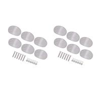 Ujjdwiurgh 12 Pcs White Pearl Guitar Tuning Pegs Keys Button Tuners Machine Heads Premium Tuning Key Button Cap Knobs Handle Cap