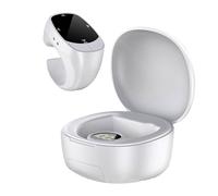 Ujjdwiurgh -12 Pro E-Book Page Turner Wireless Bluetooth Remote Control Ring Touch Screen Page Clicker for Video Photo White