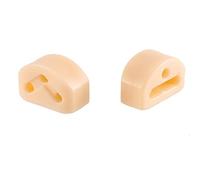 Ujjdwiurgh 12Pcs Classical Guitar Rollers String Trees Retainer Guides Guitar String Locks Nut Block Clamp,