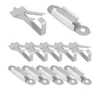 Ujjdwiurgh 12Pcs Glass Bed Spring Turn Clips for 3 Pro, 3S, 5 Pro,-20 PRO,-10S Pro 3D Printer