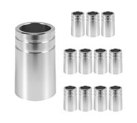 Ujjdwiurgh 12Pcs/Pack Golf Ferrules .370 Aluminum for Irons Shafts Golf Club Accessories