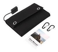 Ujjdwiurgh 12W Foldable USB Solar Panel Portable Folding Waterproof Solar Panel Charger Outdoor Mobile Power Battery Charger