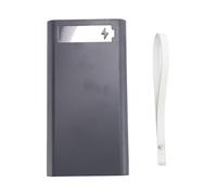 Ujjdwiurgh 12X18650 Charging Battery Case Welding Free Battery Storage Box DIY Power Bank Case T12 with Light 18650 Battery Box