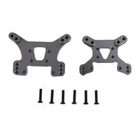 Ujjdwiurgh 144001 Part Front and Rear Shock Tower Board Set Replacement Accessories Parts for 144001 1/14 4WD RC Car,Silver