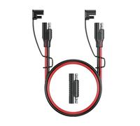 Ujjdwiurgh 14AWG SAE to SAE Extension Cable Quick Connect Disconnect Power Adapter Battery Charging Cable for Auto RV Motorcycle