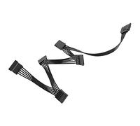 Ujjdwiurgh 15 Pin Power Extension Hard Drive Cable 1 Male to 5 Female Power Supply Splitter Adapter Cable For DIY PC Sever