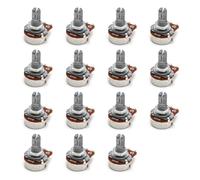 Ujjdwiurgh 15pcs B Type (Volume) Guitar Accessories 18MM Electric Guitar Small Potentiometer Volume Knob Modulation Switch Handle,B