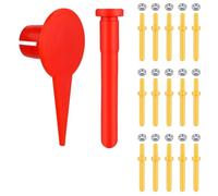 Ujjdwiurgh 15pcs -Wheel Parts, with Prize Wheel Pointer Reusable Prize Wheel Replacement Parts Prize Wheel Pegs Kit