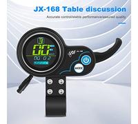Ujjdwiurgh -168 Acceleration Instrument Electric Scooter 36V/48V LCD Screen Governor Instrument Throttle Accessories
