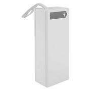 Ujjdwiurgh 16x18650 Battery Storage Box PD QC3.0 Quick Charge DIY Power Bank Box Case 18650 Battery Holder Box White