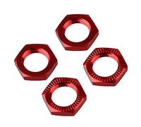 Ujjdwiurgh 17mm Upgrade Wheel Hex Hub Nut Cover N10177 for RC1:8 Model Car,Red