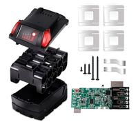 Ujjdwiurgh 18V 10-Cell 3.0Ah 4.0Ah 5.0Ah 18650 Battery Case Plastic Repair Kit Part for Battery Broken Plastic Case Replacement