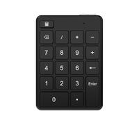 Ujjdwiurgh 19 Keys Universal Bluetooth Wireless Numeric Keypads Mini Numpad Digital Keyboard for PC Accounting Supplies