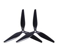 Ujjdwiurgh 1Pairs Propeller 9X4.5X3 9inch CCW+CW 9045 Paddle Propeller Blades Carbon Reinforced Nylon Propeller for FPV Drone