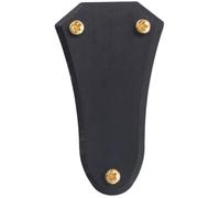 Ujjdwiurgh 1Pc Acoustic Guitar Ebony Wood Truss Rod Cover Plate Guitar Parts New