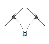 Ujjdwiurgh 1pc ELRS 915M/2.4G GemX Gemini Dual Frequency Receiver FPV Crossover Aircraft