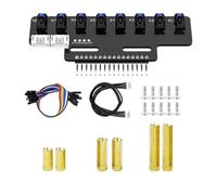 Ujjdwiurgh 1PCS 8 Channel High Electronic Infrared Line Tracking Sensor Module Support Automatic Calibration C