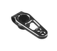 Ujjdwiurgh 1PCS Aluminum Alloy 25T 31Mm Steering Servo Arm Horn for RC Car Crawler Parts,Black