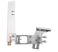 Ujjdwiurgh 1Pcs Water Absorbing Rudder Aluminum Suction Rudders with Tail 4Mm Shaft Bracket for CAT RC Jet Boats Parts