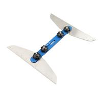 Ujjdwiurgh 1Set Telescopic Stair Tread Gauge Template Tools Measuring Woodworking Accessories Foldable