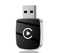 Ujjdwiurgh 2 in 1 CarPlay Wired to Wireless CarPlay & Android Auto Adapter Type-C/USB Ai Box WiFi Bluetooth CarPlay