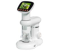 Ujjdwiurgh 2 Inch 1080P LCD Digital Microscope 50X-1000X Portable Electron Microscope With Dual LED Lights