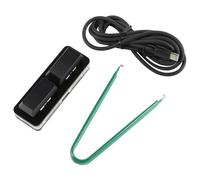 Ujjdwiurgh 2 Key Custom Shortcut Keyboard USB Hot Swappable Mechanical Shaft Wired Enter Space Custom Screen Cut Keyboard,Black