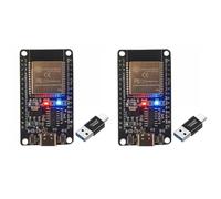 Ujjdwiurgh 2 Pack BTC Miner Pro+ Solo Miner, 850KH/S ESP32 Chip WiFi for Home Office