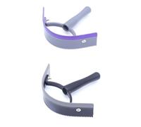 Ujjdwiurgh 2 Pack Horse Sweat Shaver, Horse Supplies Easily Wick Water and Sweat Easy to Operate Horse Grooming Tool Kit