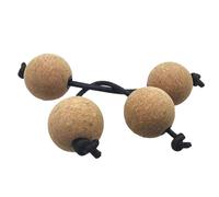 Ujjdwiurgh 2 Pairs Koshkash,Kush Kash,Kashaka Shakers,Kush Kash Shakers Wood Color