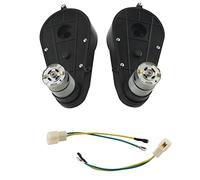 Ujjdwiurgh 2 Pcs 550 Universal Children Electric Car With Motor, 12Vdc Motor With, Kids Ride On Car Baby Car Parts