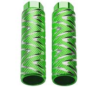 Ujjdwiurgh 2 Pcs Aluminum Alloy Bike Pegs BMX Pedals Fit 3/8 Inch Axles Bicycle Back Seat Pedals