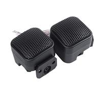 Ujjdwiurgh 2 Pcs Auto Car Audio System Loud Speaker Dome Tweeters 4cm Dia 500W