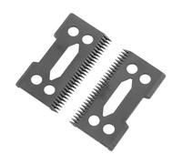 Ujjdwiurgh 2 Pcs Ceramic Blade Ceramic Replacement Cutter,28 Teeth Ceramic Clipper Blade Replacement Cutter 2-Hole Clipper,Black