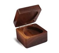 Ujjdwiurgh 2 Pcs Guitar Wooden Pick Box Kit Storage Case Holder Organizer Set for Guitarist Musician Lover Gift