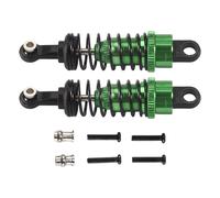 Ujjdwiurgh 2 Pcs Oil Adjustable 65Mm Damper for Rc Car 1/18 A959 A969 A979 K929,Green