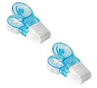 Ujjdwiurgh 2 Piece Portable Pill Taker Pill Dispenser Tablet Carrier Portable Pill Taker Remover for Small Pills