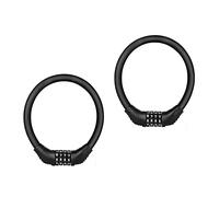 Ujjdwiurgh 2 Pieces Bicycle Anti-Theft Padlock Child Freezer Padlock for French Door Freezer Cabinet