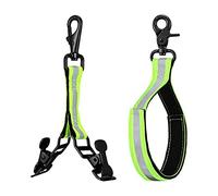 Ujjdwiurgh 2 Pieces Firefighter Glove Strap Safety Glove Holder Glove Clips for Firefighter Police Work Glove Belt Clip