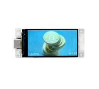 Ujjdwiurgh 2 Set Miner V2 ESP32 Crypto Solo Lottery 117KH/S Master T190 Win BTC with Low Power Consumption WiFi Connection