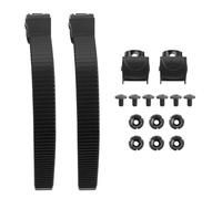 Ujjdwiurgh 2 Set Replacement Inline Skate Strap Skating Shoes Energy Strap Skate Strap Buckles Screws for Men Women Kids