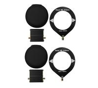 Ujjdwiurgh 2 Sets Latest Upgraded Broadband Loop Antenna Frequency Range of 10kHz-180MHz with Low Impedance Converter.
