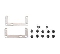 Ujjdwiurgh 2 Speed Metal Heightening Bracket Raising Bracket for MN D90 D99S MN99S C24 B24 RC Car Upgrade Parts