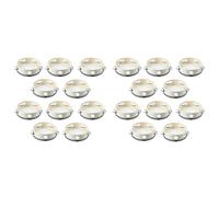 Ujjdwiurgh 20 Pcs Musical Tambourine Tambourine Drum Round Percussion Gift for KTV